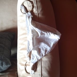 Vitamin A white bikini ring bottom